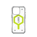 UAG Pathfinder Clear Magsafe Case - Apple iPhone 16 Pro - Neon (UAG-I16PR-PCLMN)