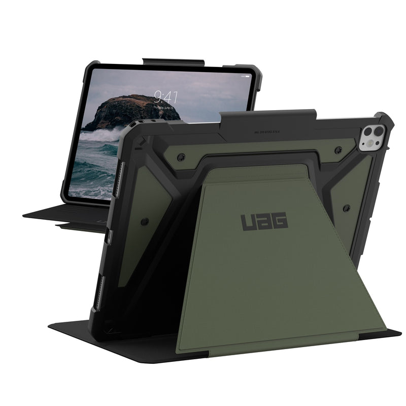 UAG Metropolis SE Tablet Case - Apple iPad Pro 13 (2024) - Olive (UAG-IP1224-METO)