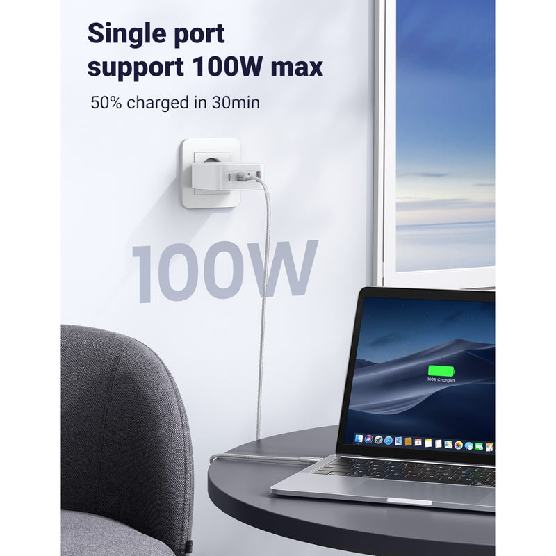 UGREEN 4 Port GaN PD Home Charger - 100W - 337