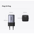 UGREEN 1 Port GaN PD Home Charger - 30W - 666