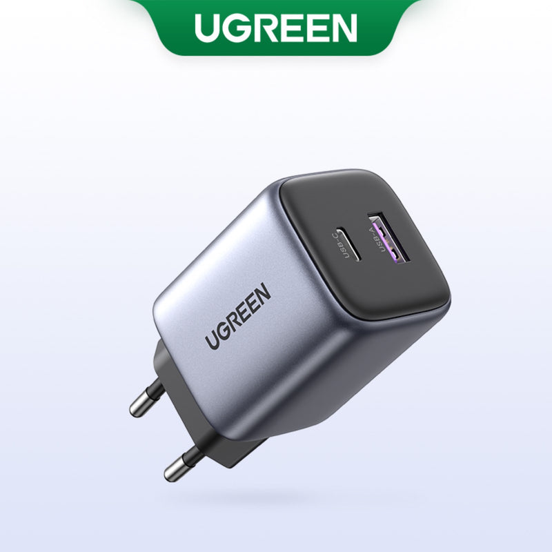 UGREEN Nexode 2 Port PD/USB Wall Charger 35W - Grey & Black (UG-CD350-15539)