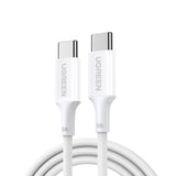 UGREEN Type-C To Type-C Braided Cable 100W 2 Metre - White (UG-L502-35221)
