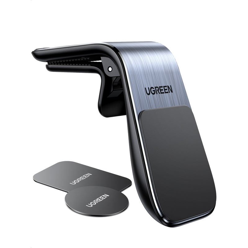 UGREEN Waterfall Magnetic Phone Car Holder - Silver (UG-LP290-80712B)