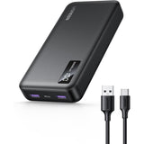 UGREEN 20000mAh PD Power Bank - Black (UG-PB312-25683)