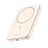 UGREEN 5000mAh Magnetic Wireless Power Bank - White (UG-PB560-25207)