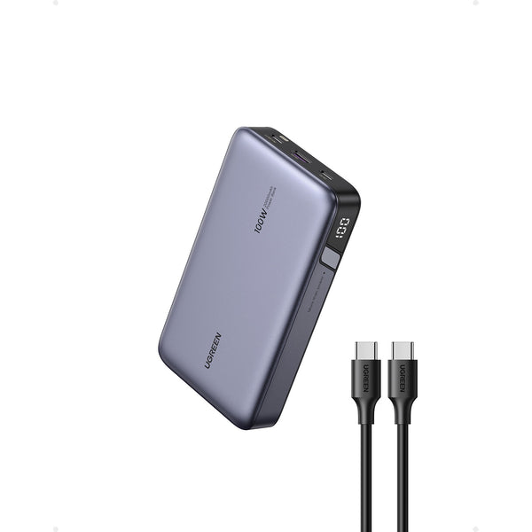 UGREEN 20000mAh PD Power Bank 100W - Grey (UG-PB720-25188)