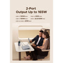 UGREEN 20000mAh Power Bank With Retractable Cable 165W - Grey (UG-PB726-55987B)