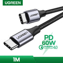 UGREEN Type-C To Type-C Cable 60W - 1 Metre (UG-US261-50150)