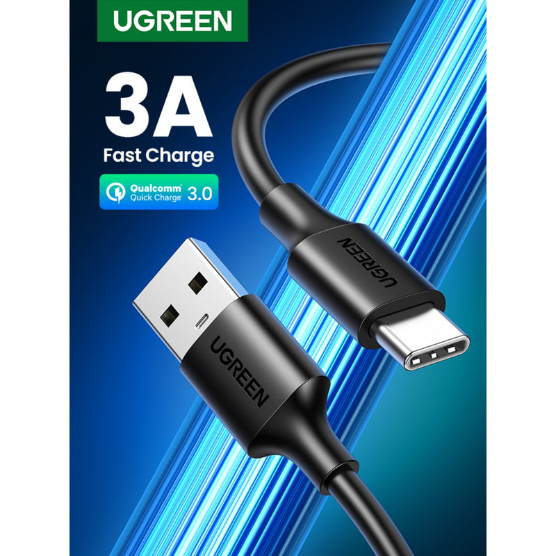 UGREEN USB To Type-C Cable 1 Metre - Black (UG-US287-60116)