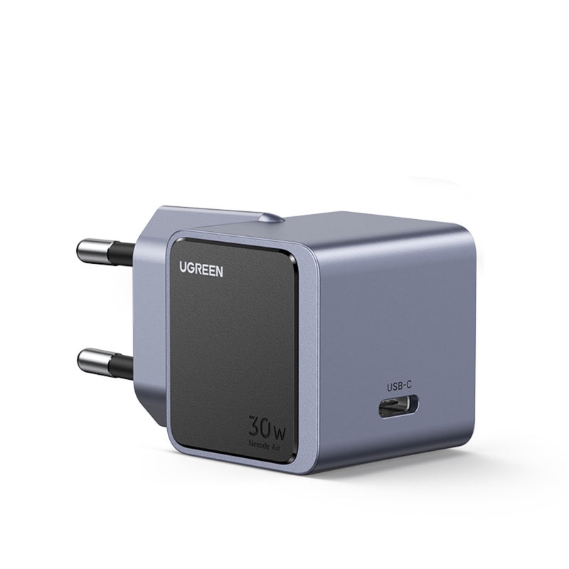 UGREEN Nexode 1 Port GaNInfinity PD Wall Charger 30W - Grey & Black (UG-X503-35041)