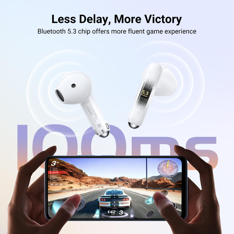 UGREEN HiTune H5 True Wireless Earbuds - White (UG-WS201-15612)