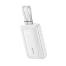 Anker Zolo Power Bank 10000mAh 35W With Dual Built-In USB-C Cables - White (A110LH22)