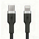 BIOND Lightning To Type-C Nylon Cable 1 Metre - Black (BGG-NY-IPD)