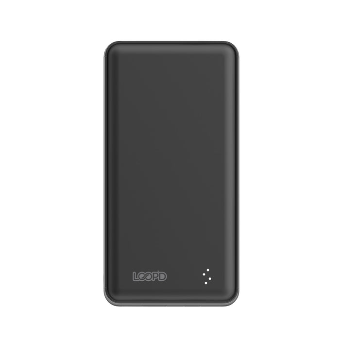 LOOP'D PD Power Bank 20000mAh 20W - Black (LPPB-20K12-B)