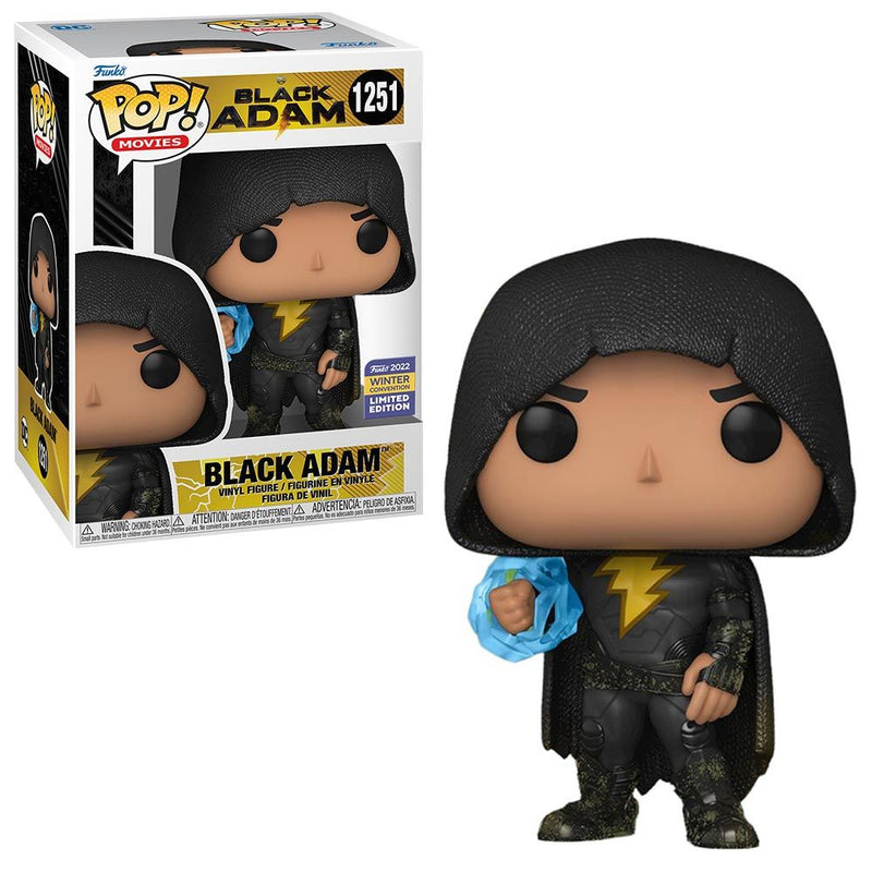 Funko Pop! Movies: Black Adam - Black Adam (Funko 2022 Winter Convention Limited Edition)