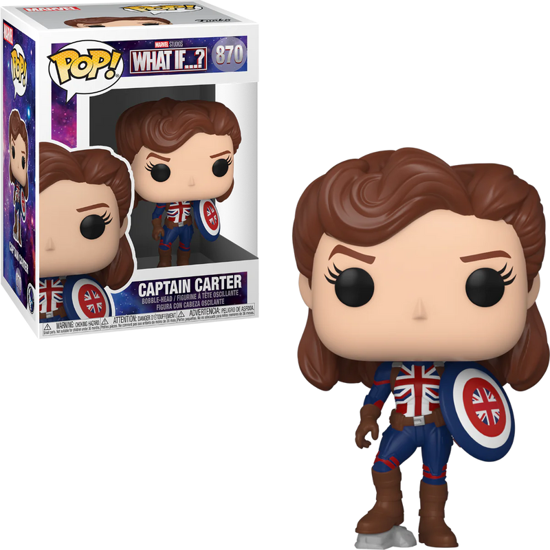 Funko Pop!: Marvel Studios What If…? - Captain Carter