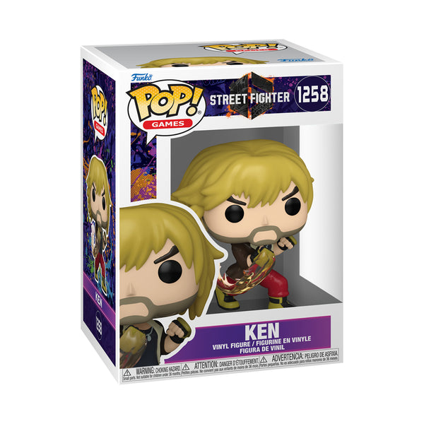 Funko Pop! Games: Street Fighter - Ken (FN-POP-00093540)