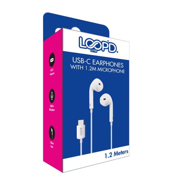 LOOPD Lite Wired Type-C Earphones