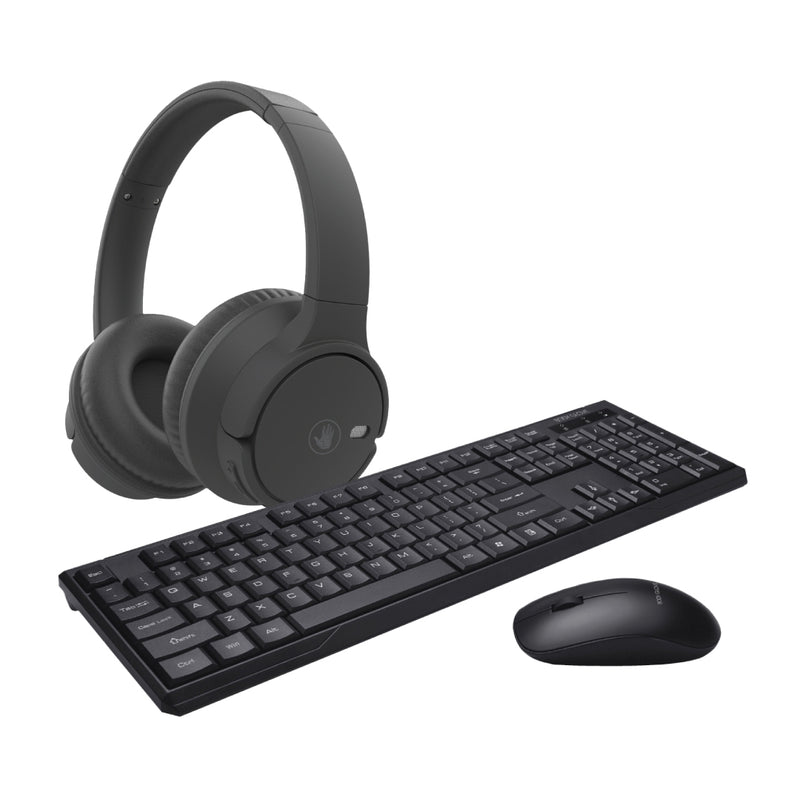 Headphone & Wireless Keyboard Combo