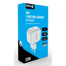 Snug 1 Port PD Wall Charger 25W - White (SNP-TR-25BC1-W)