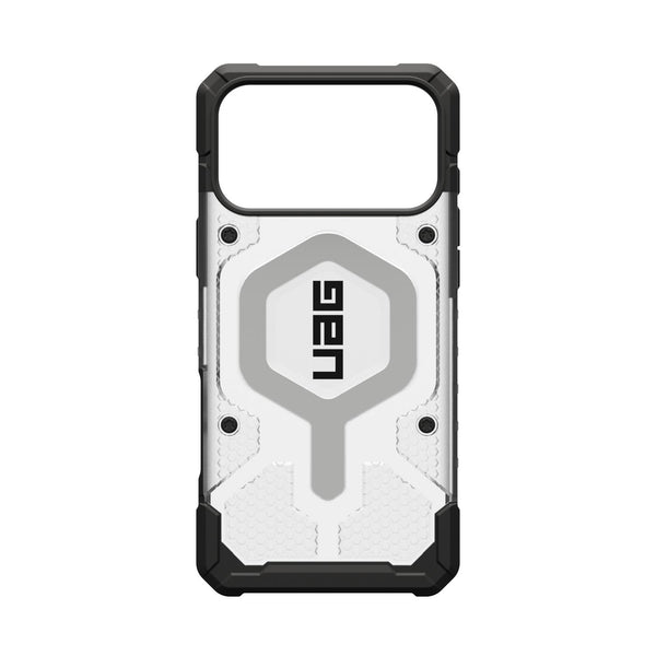 UAG Pathfinder Clear Magnet Case - Apple iPhone 18 Pro Max / 17 Pro Max - Ice/Silver (UAG-IP18PM-PTCL)