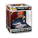 Funko Pop! Ride Deluxe: Chainsaw Man  The Movie Reze Arc - Chainsaw Man & Beam (FN-POP-00093280)