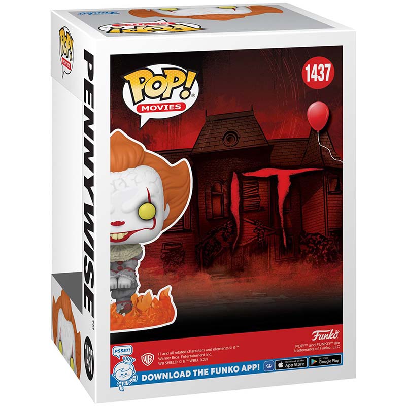 Funko Pop! Movies: It - Pennywise (Glows In The Dark) (Special Edition)