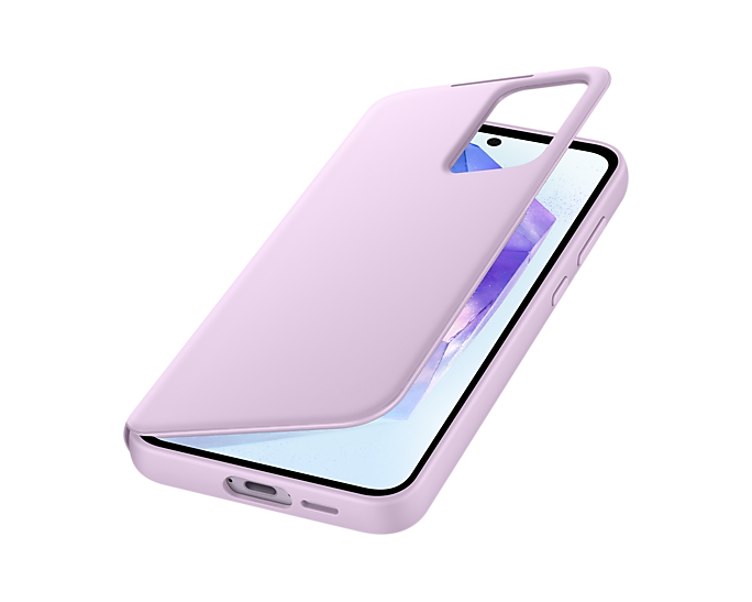 Samsung Smart View Wallet Cover - Samsung Galaxy A55 5G - Lavender