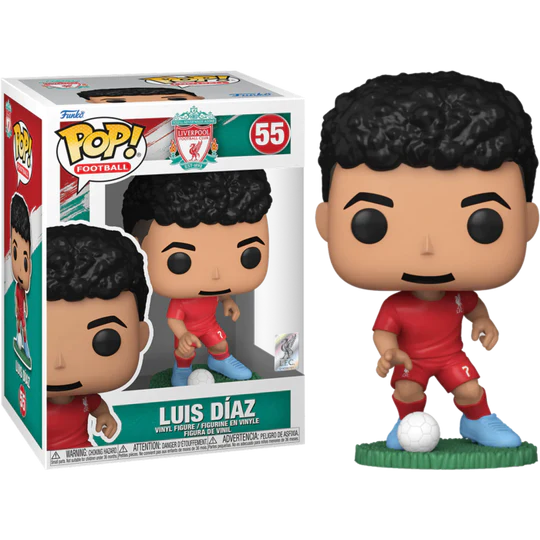 Funko Pop! Football: Liverpool Football Club - Luis Diaz