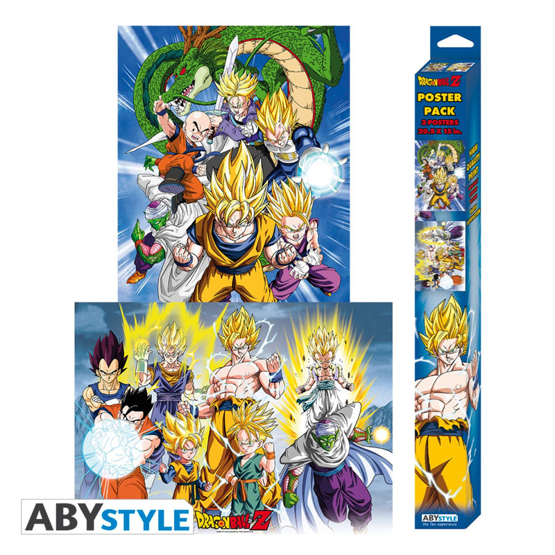 Dragon Ball - Set 2 Chibi Posters - Groups (52x38)