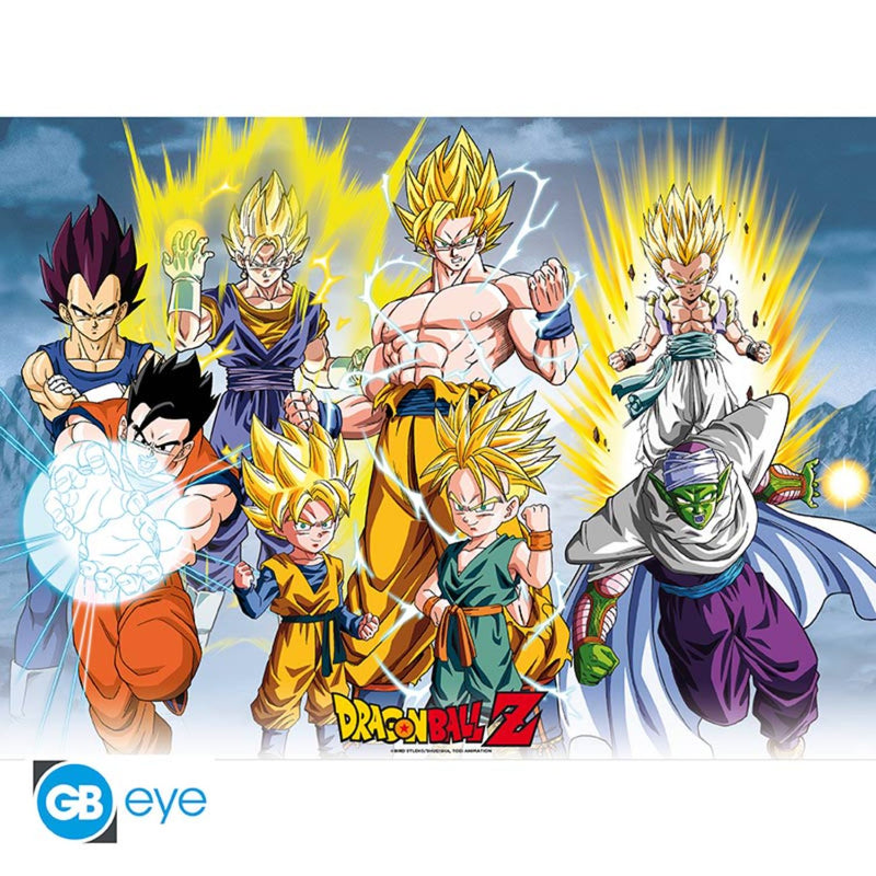 Dragon Ball - Set 2 Chibi Posters - Groups (52x38)