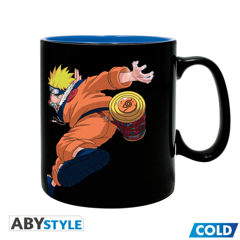 Naruto - Mug Heat Change - 460 ml - Naruto & Sasuke