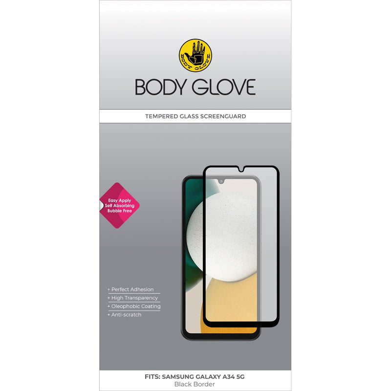 Body Glove Tempered Glass Screen Protector - Samsung Galaxy A34 5G