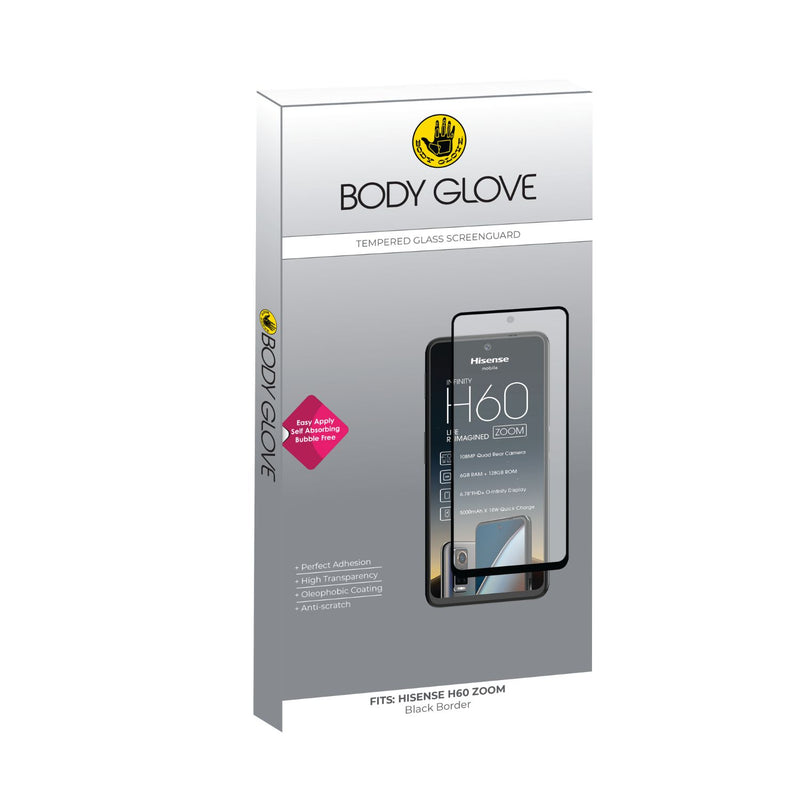 Body Glove Tempered Glass Screen Protector - Hisense H60 Zoom