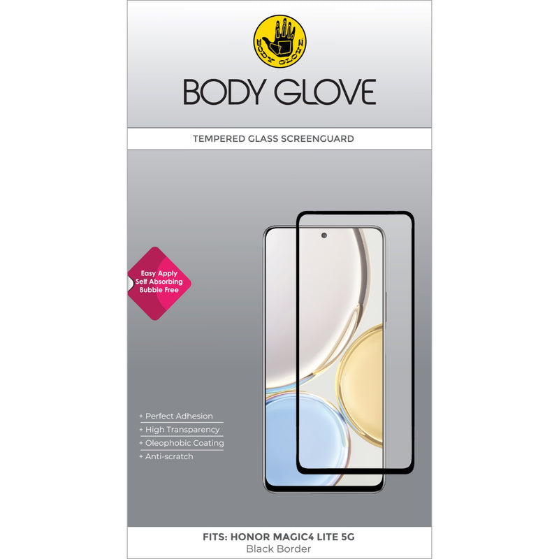 Body Glove Tempered Glass Screen Protector - Honor Magic4 Lite 5G