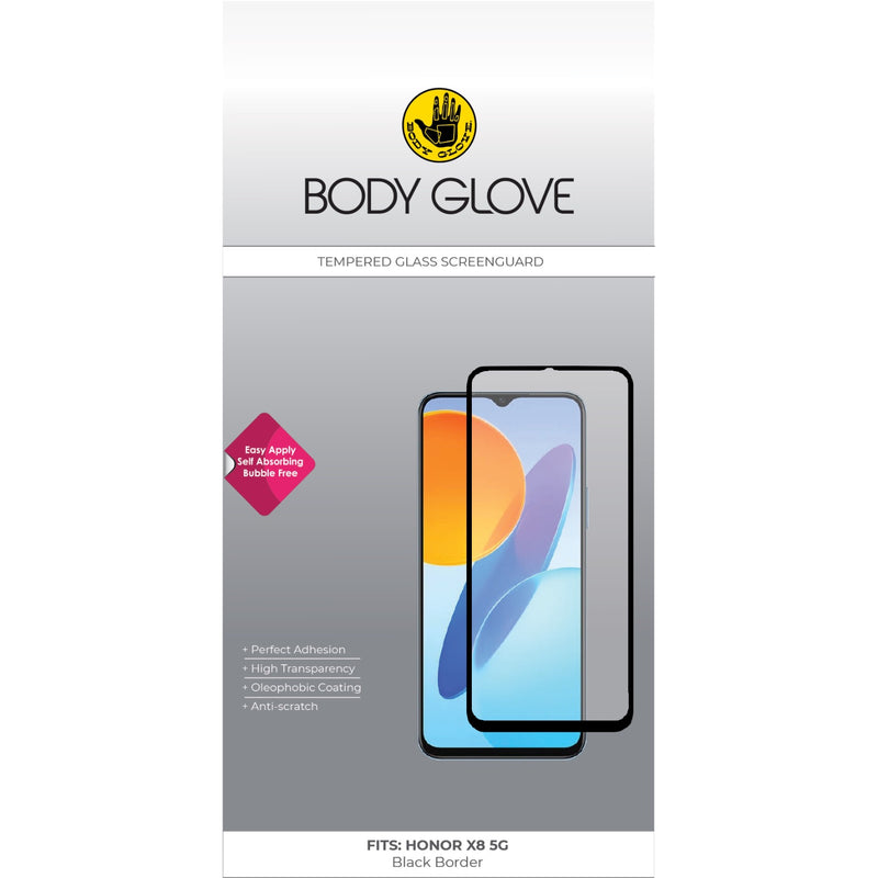 Body Glove Tempered Glass Screen Protector - Honor X8 5G