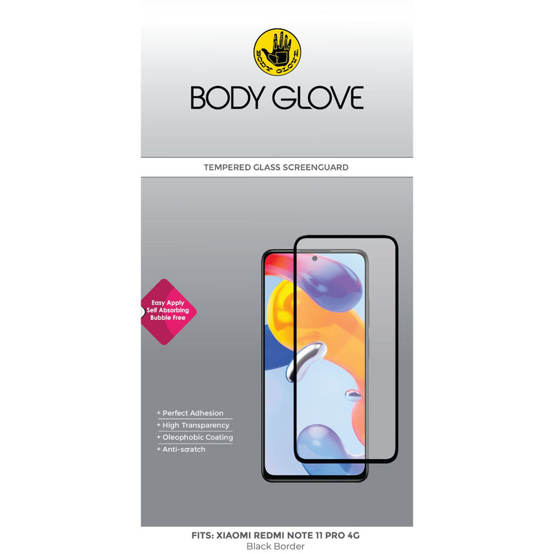 Body Glove Tempered Glass Screen Protector - Xiaomi Redmi Note 11 Pro 4G