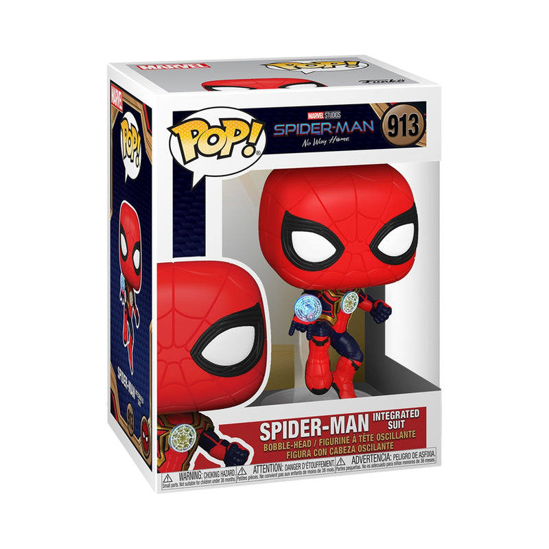Funko Pop!: Marvel Studios Spider Man-Spider-Man Intergrated Suit