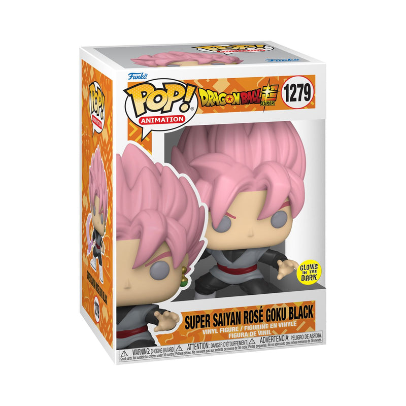 Funko Pop! Animation: Dragon Ball Super - Super Saiyan Rose Goku Black With Scythe (Glows In The Dark)