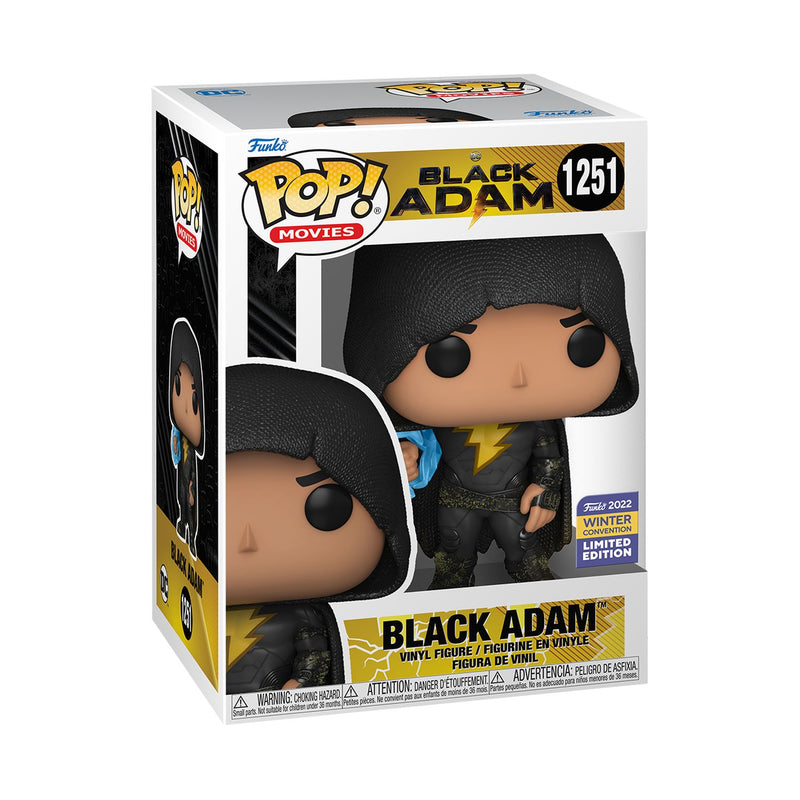 Funko Pop! Movies: Black Adam - Black Adam (Funko 2022 Winter Convention Limited Edition)