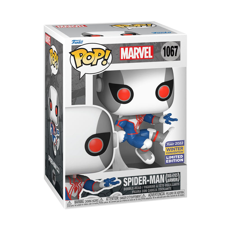 Funko Pop! Marvel: Spider Man - (Bug- Eyes Armor )(Funko 2022 Winter Convention Limited Edition)