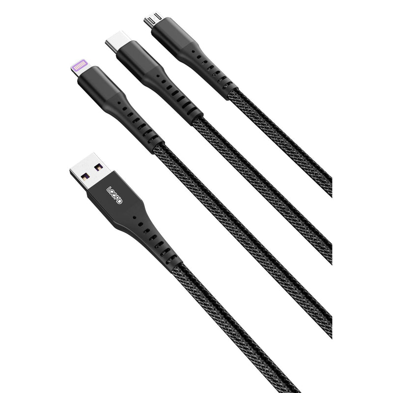 The LOOPD 3 In 1 Multi Cable is suitable for a selection of mobile devices.
