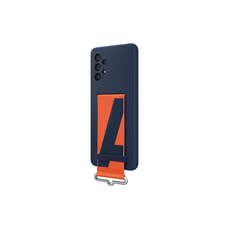 Samsung Silicone Cover With Strap - Samsung Galaxy A73 5G