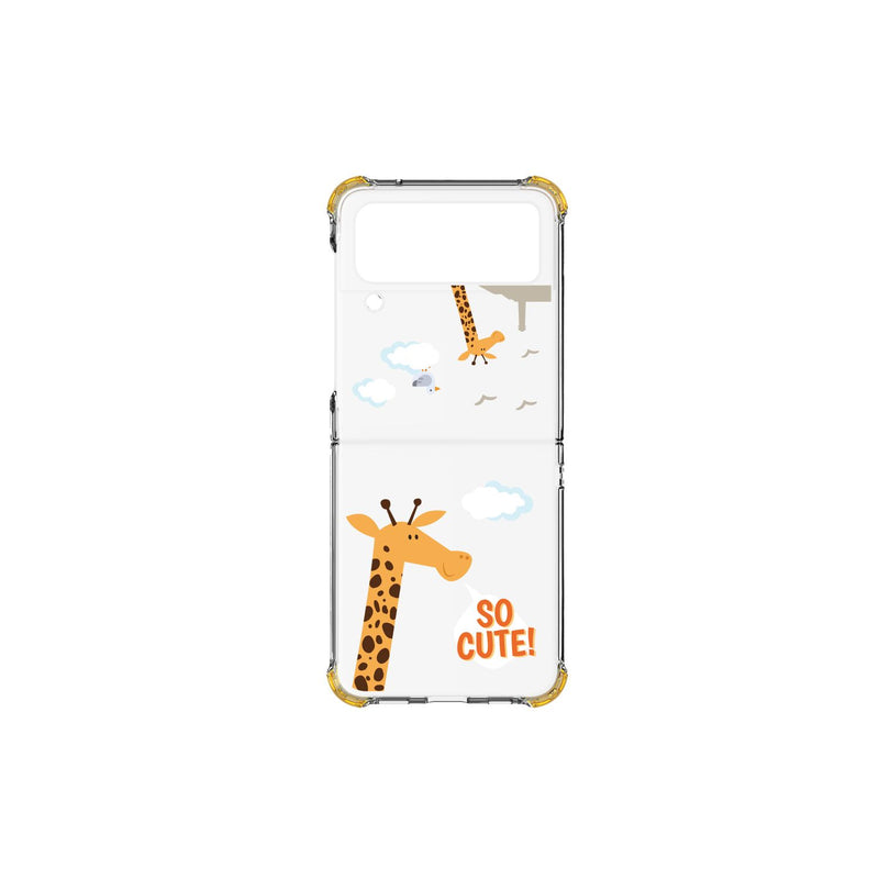 Samsung SMAPP Giraffe Printed Cover - Samsung Galaxy Z Flip4