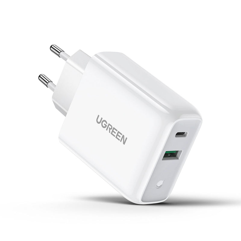 UGREEN 2 Port PD/USB Home Charger - 30W