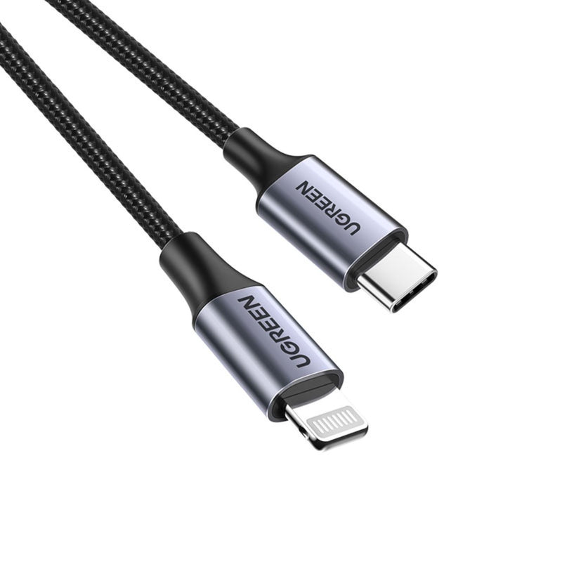 UGREEN Type-C To Lightning Braided Cable - 1 Meter