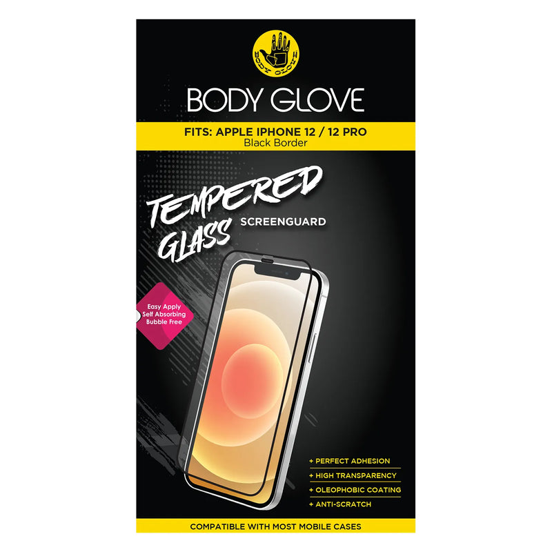 Body Glove Tempered Glass Screen Protector - Apple iPhone 12 / iPhone 12 Pro