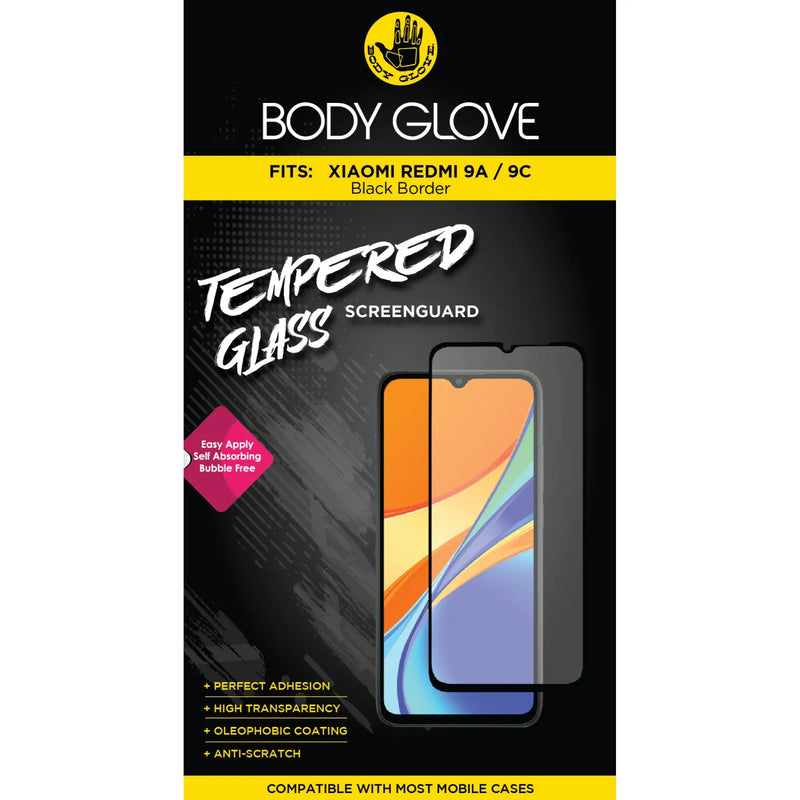 Body Glove Tempered Glass Screen Protector - Xiaomi Redmi 9C / Redmi 9A