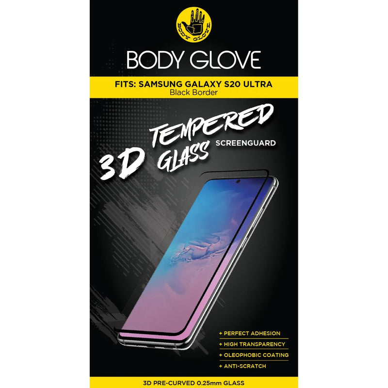 Body Glove Tempered Glass Screen Protector - Samsung Galaxy S20 Ultra