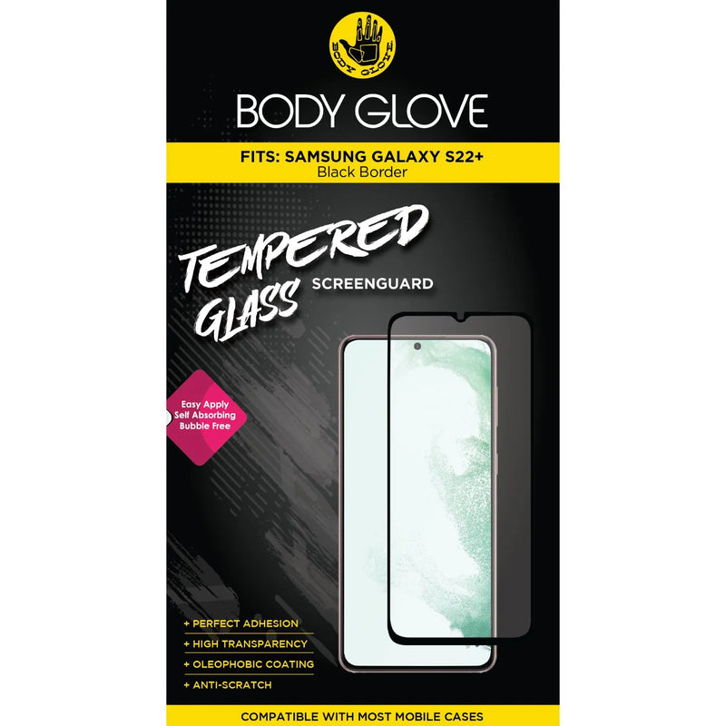 Body Glove 3D Tempered Glass Screen Protector - Samsung Galaxy S22+ 5G